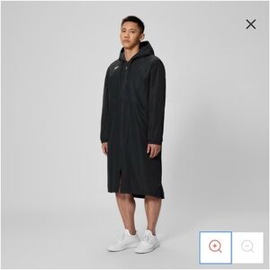 Unisex Speedo Team Parka Swim Coat Diving Coat size XL/XXL Black